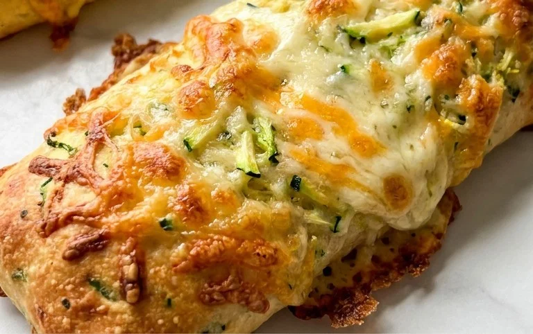 Cheesy Zucchini Breadsticks