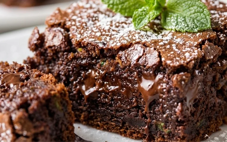 Zucchini Brownies (gluten-free, dairy-free options)